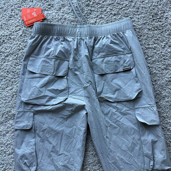 Men's YoungLA 218 TravelCargoJoggers, Light/Versatile L, NWT, LightGrey - Picture 4 of 9